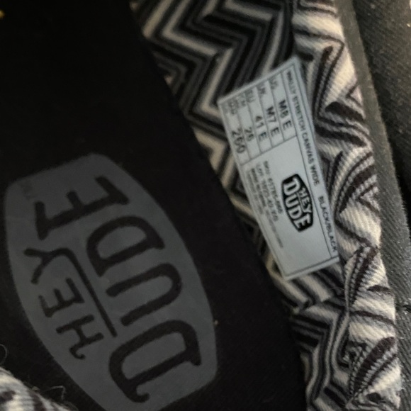 Hey Dude Men's Dark Gray Loafers - Picture 3 of 4